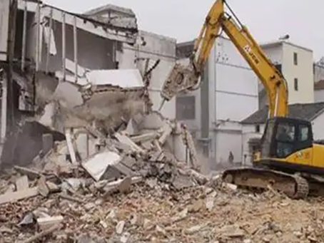 江海旧房改造拆除